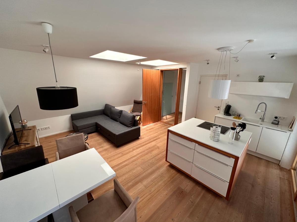 Stadtflair Freising - Moderne Wohnung Im Zentrum Exterior foto